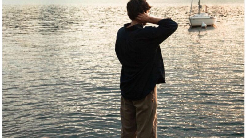 Swimming in Lake Orta