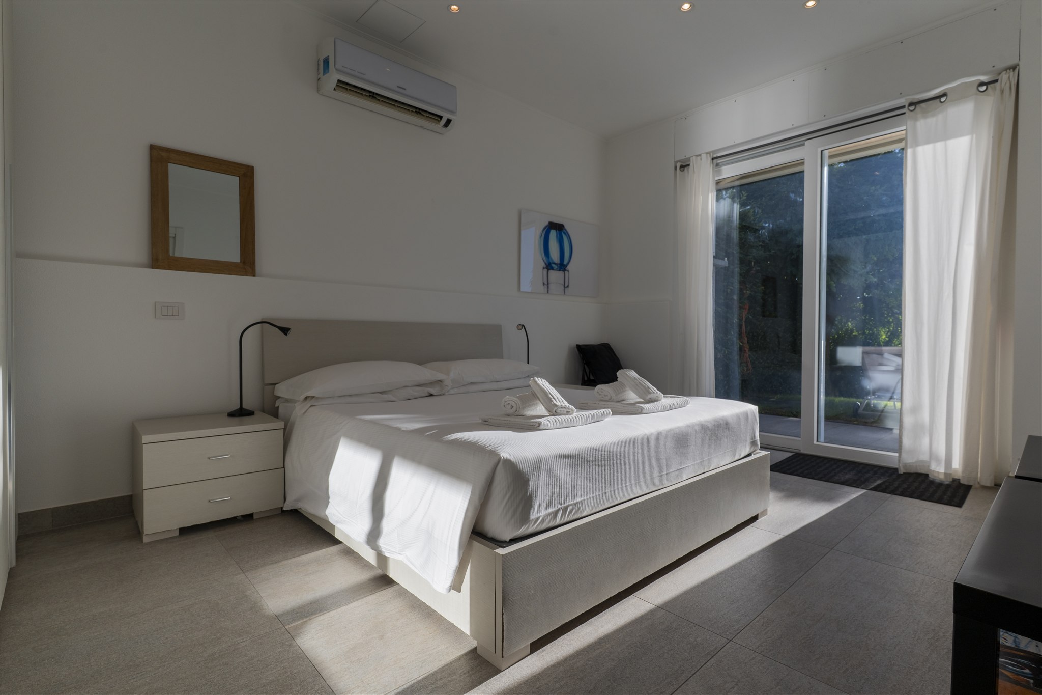 Second bedroom with king bed